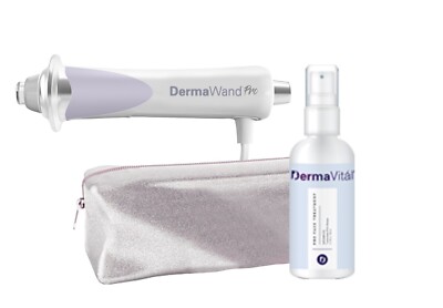 Derma Wand PRO High Frequency Facial Wand - 1 Year Warranty - Brand New! -VIOLET