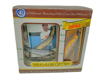 RAPALA Collector Series Mug Musky Large Mouth Bass with Lure Limited Edition