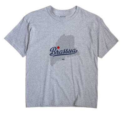 Brassua Maine ME T-Shirt MAP
