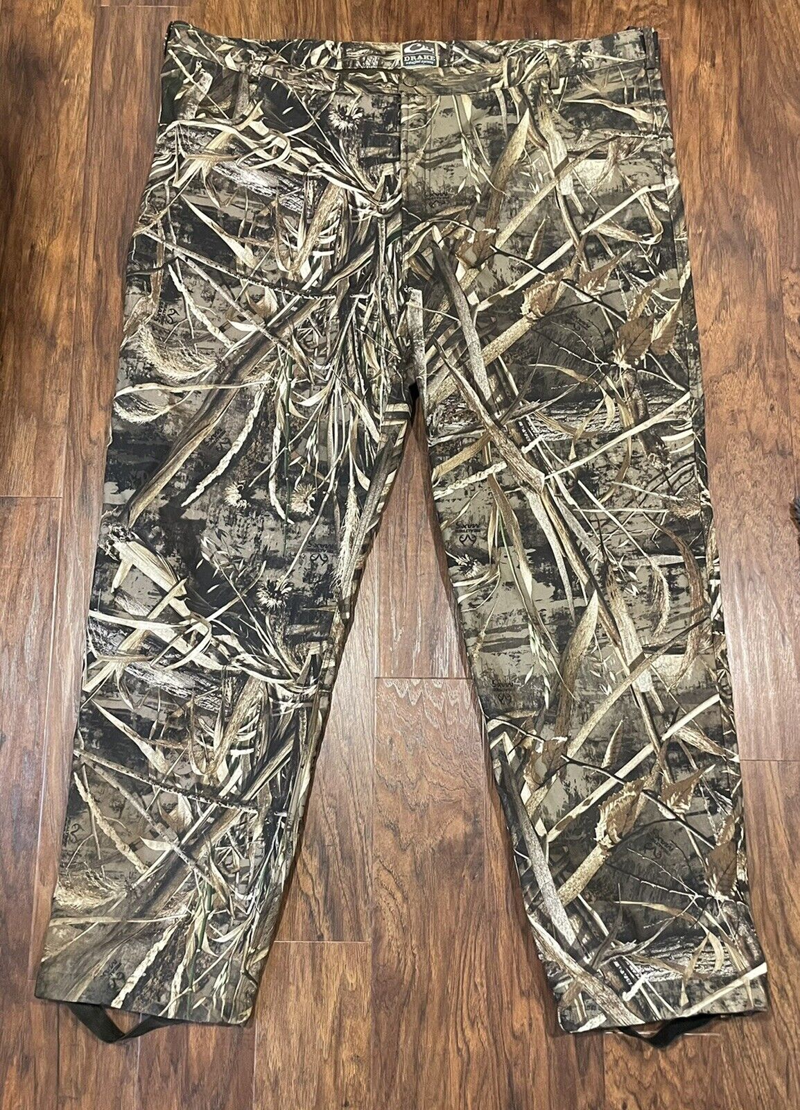 DRAKE Waterfowl Systems Lined REALTREE Max-5 Camo Pants, 3X ,48-50.