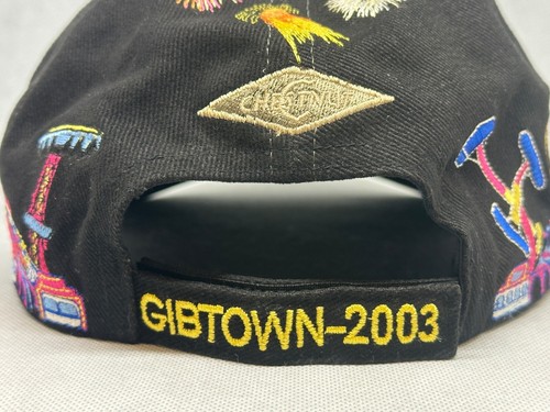 Sombrero bordado negro IISF Gittown Showmen's Club para hombre 2003 diversiones EE. UU. - Imagen 11 de 15