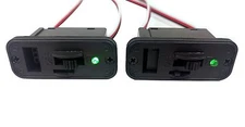 Apex RC Products Futaba Style HD On/Off Switches W/LED +Charge Port 2 Pack #1060