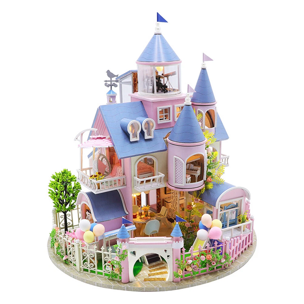 Diy cheap miniature castle