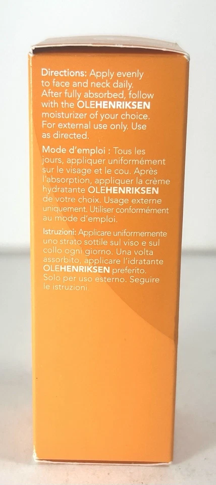 Suero Ole Henriksen Truth - 1 oz nuevo en caja potenciado con colágeno con complejo True-C Foto 2 de 4