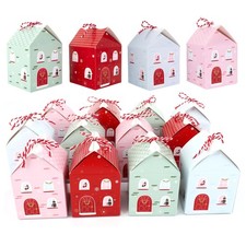 24 Pcs DIY Christmas Advent Calendar Boxes to FillEmpty Advent Calendar House...