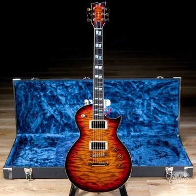 ESP USA Eclipse Full Thickness w/ Seymour Duncans   Tiger Eye Sunburst