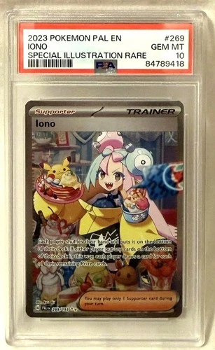 2023 Pokemon Iono Paldea Evolved SIR Holo English 269/193 **PSA 10** GEM MINT