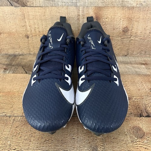 Nike Football Cleats Mens Size 10 WIDE Navy Blue Vapor Edge Speed 360 2 TB NEW - Picture 5 of 12