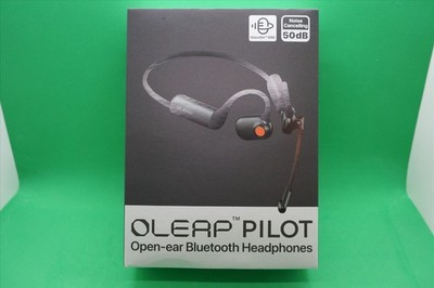 Oleap Pilot P200b Open Ear Bluetooth Headphones 50db Noise Cancelling Boom Mic