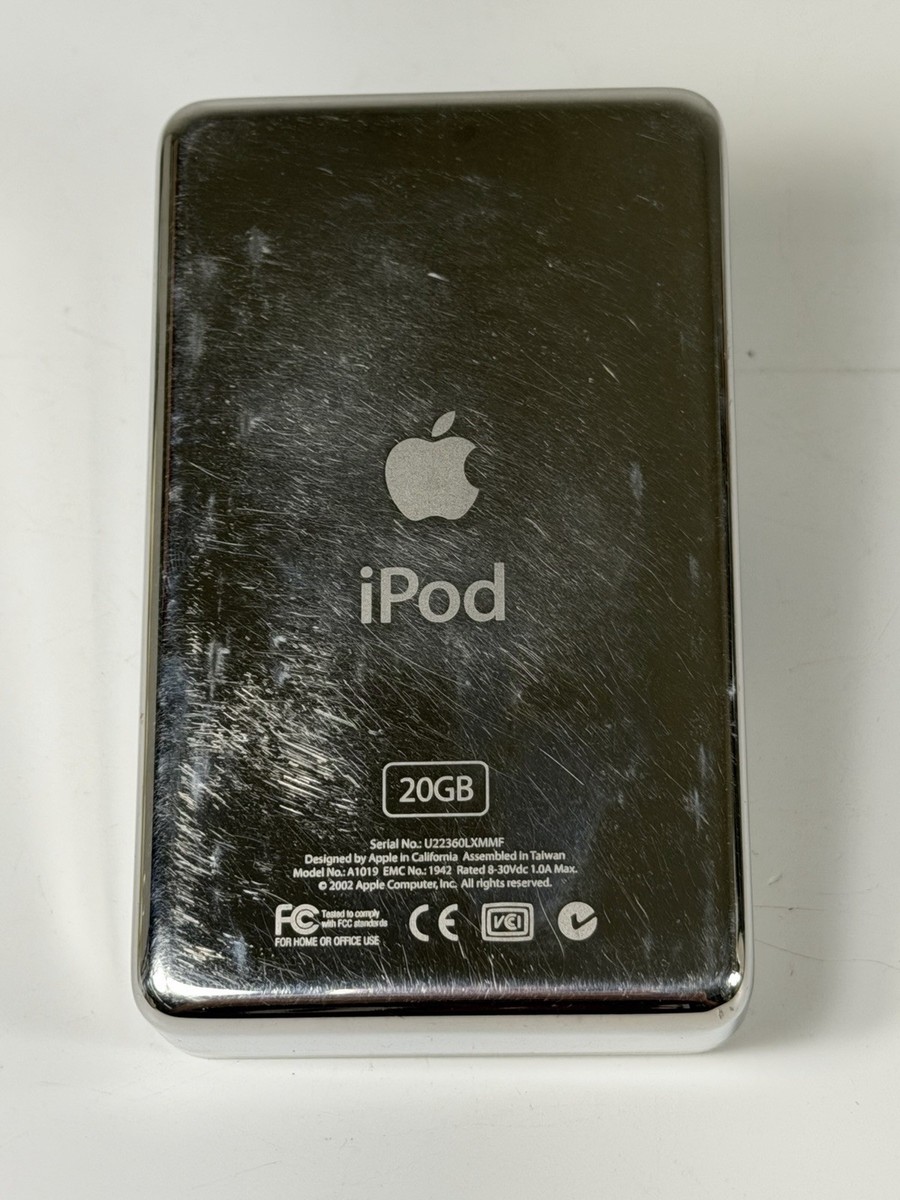 Apple iPod 第二世代 A1019 20G ジャンク Yahoo!オークション - iPod・第2世代(A1019) ジャンク品