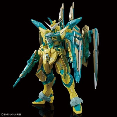MG 1/100 Justice Gundam [Cross Contrast Colors / Clear Green
