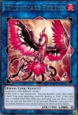 YuGiOh Knightmare Phoenix (V.1) GEIM-EN051 Rare Englisch Good 1st
