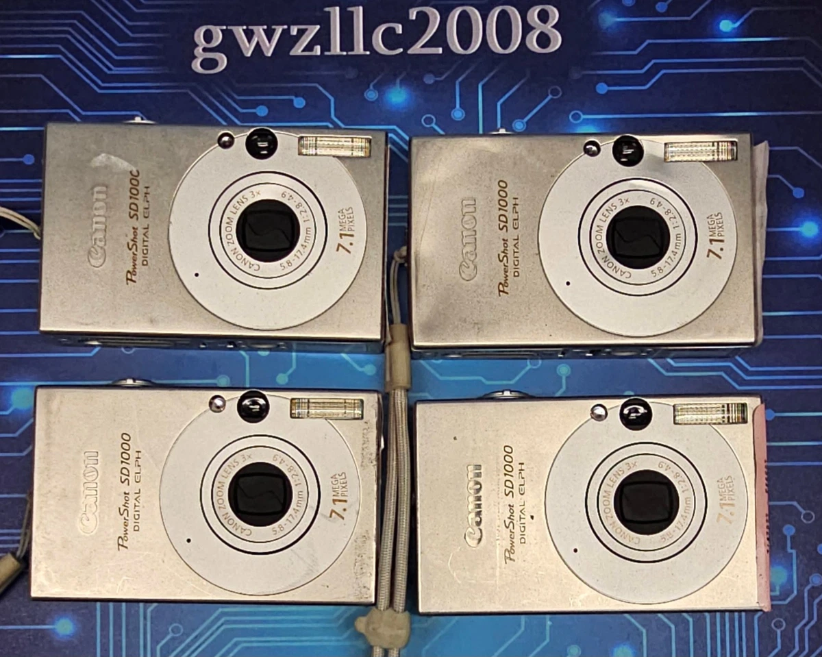 Canon PowerShot SD1000 Digital Cameras for sale | eBay