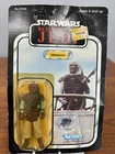 Vintage 1983 Star Wars ROTJ Weequay 77 Back Kenner MOC UNPUNCHED Venture Tag