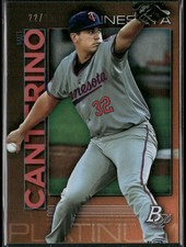 Matt Canterino 2020 Bowman Platinum #TOP-39 Top Prospects Orange #/25 Twins