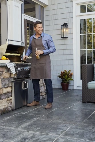 Westover 1-Light Outdoor Wall Lantern in Earth Black - Picture 4 of 7