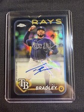 2024  Topps Chrome Taj Bradley Black 10/10 Auto 