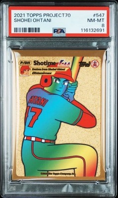 2021 Topps Project 70 - 2021 Topps Baseball Shohei Ohtani #547