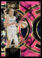 2024-25 Panini Select Pink Ice Sengi Uzun Rookie Dallas Wings #177