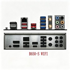 I/O IO shield Backplate For MSI B650-S WIFI Motherboard Rear Baffle