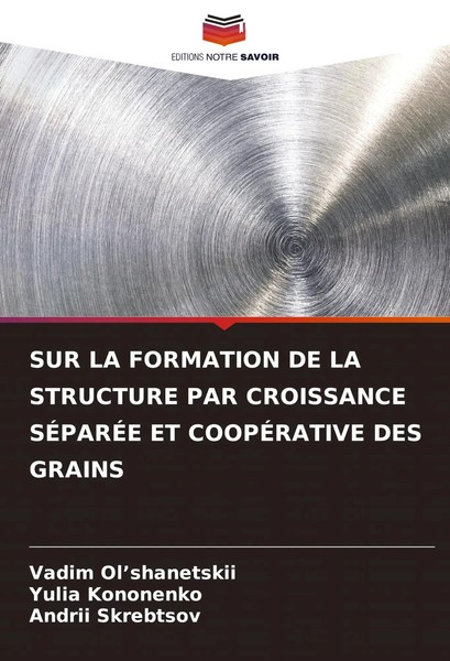 Vadim Ol'shanetskii (U. A.) | SUR LA Formation DE LA Structure PAR Croissance...-image
