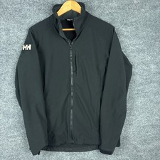 Helly Hansen Paramount Softshell Jacket Mens Medium Black Full Zip