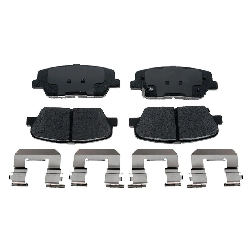 Kit trasero delantero para Kia Sorento 2014-2015 rotores recubiertos almohadillas de cerámica - Raybestos Foto 3 de 4