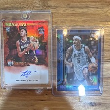 Panini Hot Signatures Yves Missi & Topps Chrome Paolo Banchero NBA Card Lot 2
