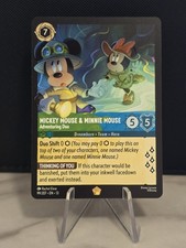 Disney Lorcana Mickey Mouse  Minnie 99 Mouse Adventuring Duo