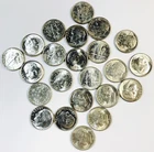 *LOT OF 23 PRE-1965 ROOSEVELT SILVER DIMES* *MS++* NR #S1172