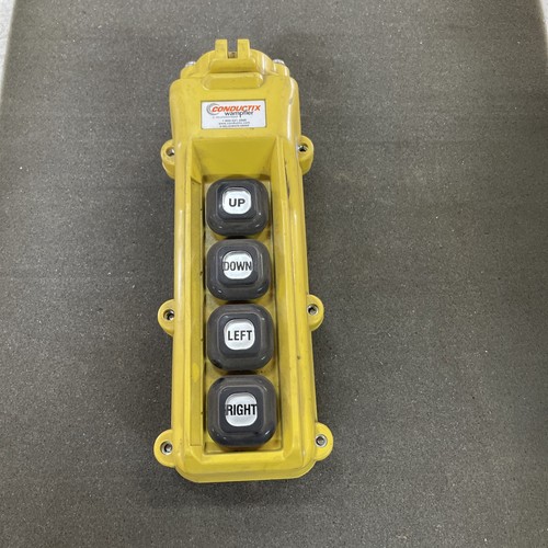 CONDUCTIX 80 SERIES 4-BUTTON PENDANT, SINGLE-SPEED SWITCHES