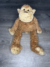 Jellycat London Junglie Monkey Plush Brown Stuffed Toy Animal 18  