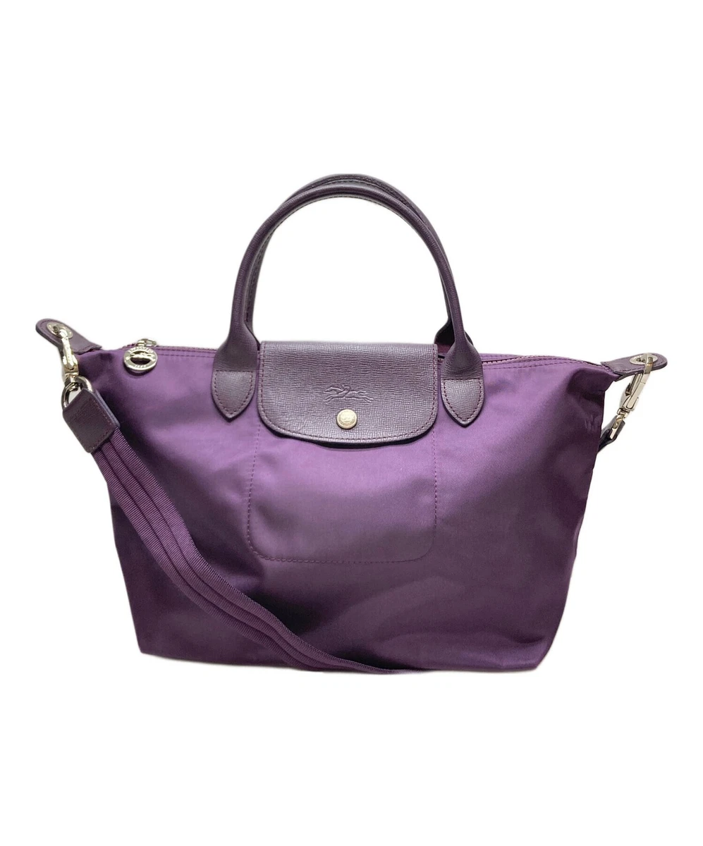 LONGCHAMP 2WAY ショルダーバッグ パープル Le Pliage Longchamp Purple Bags & Handbags for Women for sale | eBay