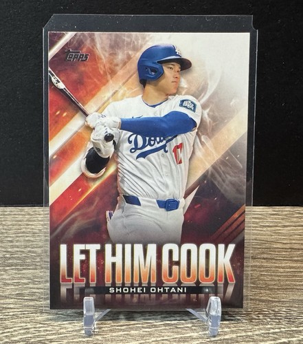 2024 Topps Update Shohei Ohtani Let Him Cook #LHC-1 Insert LA Dodgers