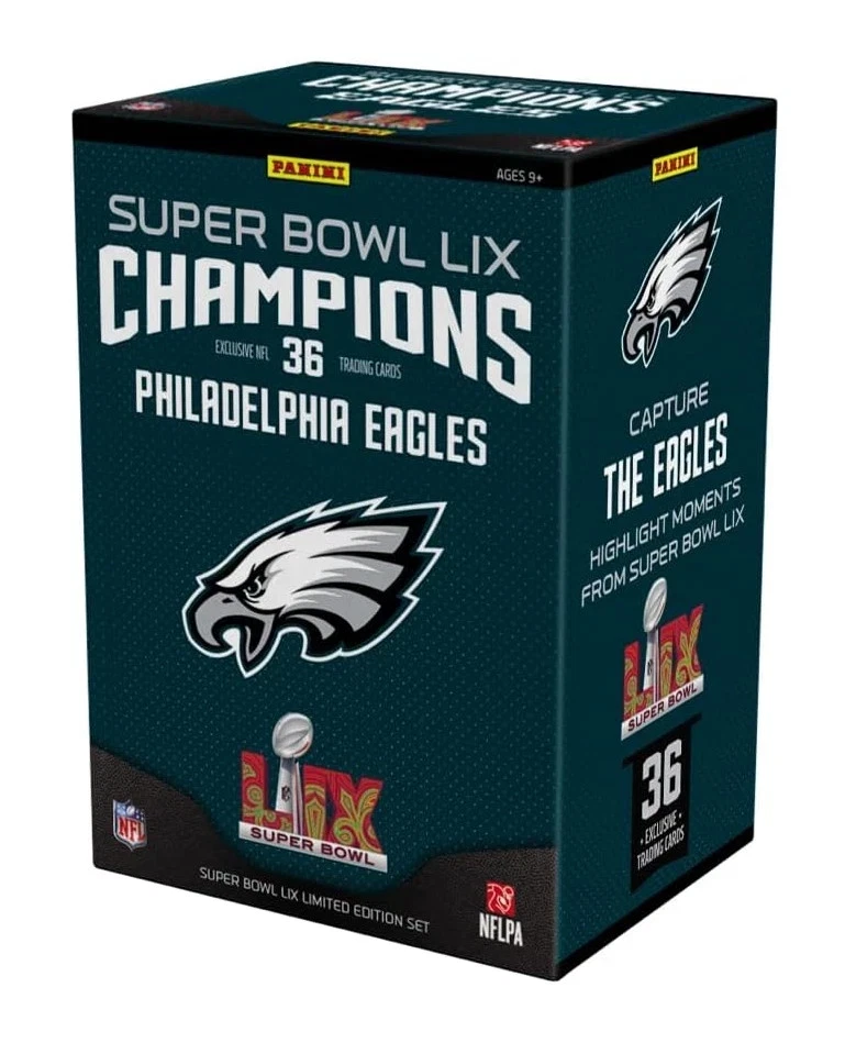 2024 Panini NFL Super Bowl Champions Philadelphia Eagles 36 Card Box