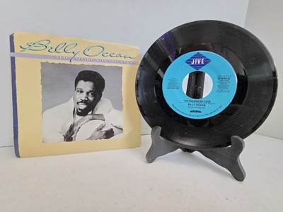 Billy Ocean - The Colour Of Love, It's Never Too Late To Try, 7'' Vinyl Jive JS1-
