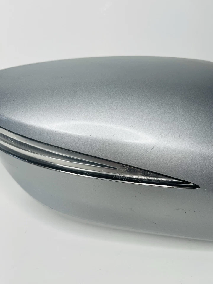 Espejo retrovisor de señal de 14 cables punto ciego para pasajeros Hyundai Azera 2015-2017 OEM plateado Foto 3 de 4