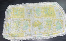 Vintage Baby Changing Table Cover or Seat Cover Baby Chicks  Flowers Pastels