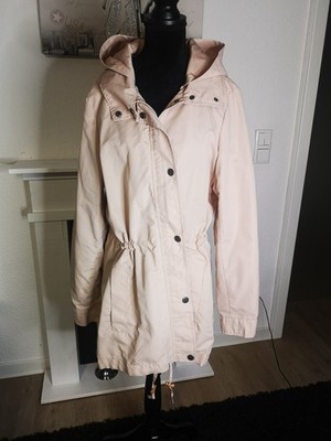 Parka beige Vero Moda Übergangsjacke Kapuze L