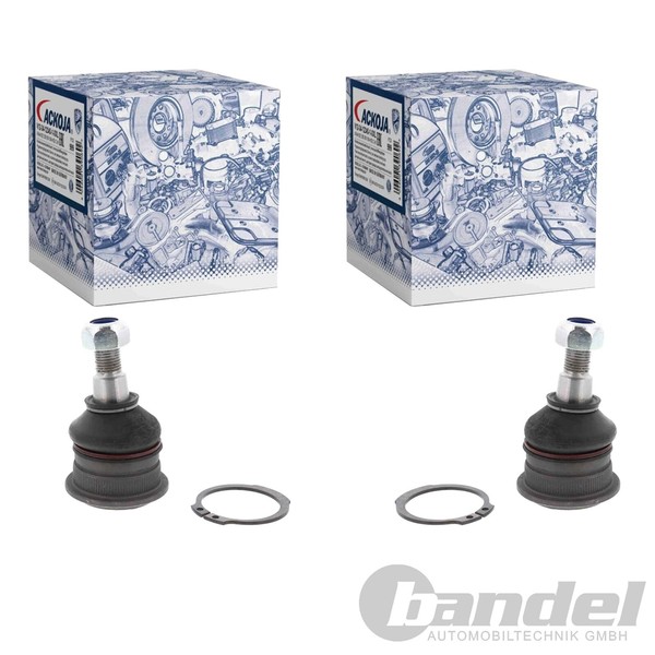 2X Ackoja Traggelenk Unten Vorne Passend FüR Hyundai Accent Coupe Elantra Getz I-image