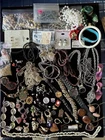 Mixed Costume Jewelry Lot 2lb 9oz Vintage to Modern massive lot bulk