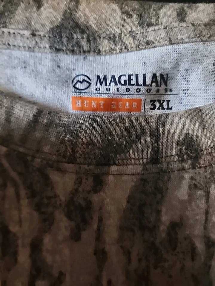 Magellan Outdoors Hunt Gear Realtree Camo Youth XL T-Shirt NWT Cotton - Image 3 of 4