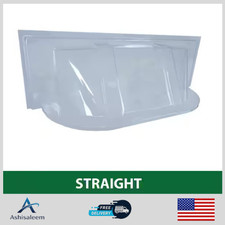 39 In W X 13 In D X 15 In H Window Well Cover Economy Straight Bubble Clear 39 In W X 13 In D X 15 In H Window Well Cover Economy Straight Bubble Clear