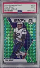 2020 Panini Mosaic MVPs Green Mosaic Prizm Tom Brady #298 PSA 9 MINT