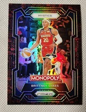 2024 WNBA Prizm Monopoly Brittney Sykes Red Classic Icons 