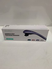 MEGAWISE Handheld Back Massager  Deep Tissue Percussion Massage for Back  Neck