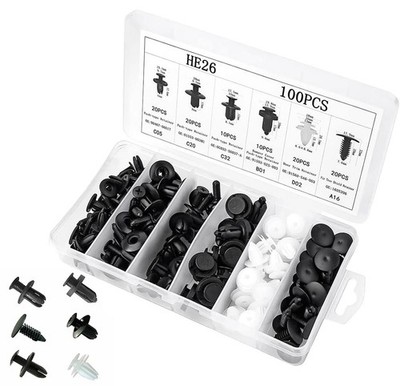For Lexus Trim Panel Clips Bumper Fender Push Pin Rivet 7 8 9mm Engine