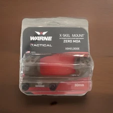 Warne Scope Mounts 30mm Extended Skeletonized Generation 2 Dark Earth XSKEL30DE