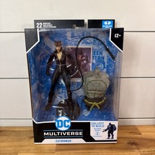 DC MCFARLANE BATMAN ARKHAM CITY CATWOMAN FIGURE SOLOMON GRUNDY BAF Box Issue