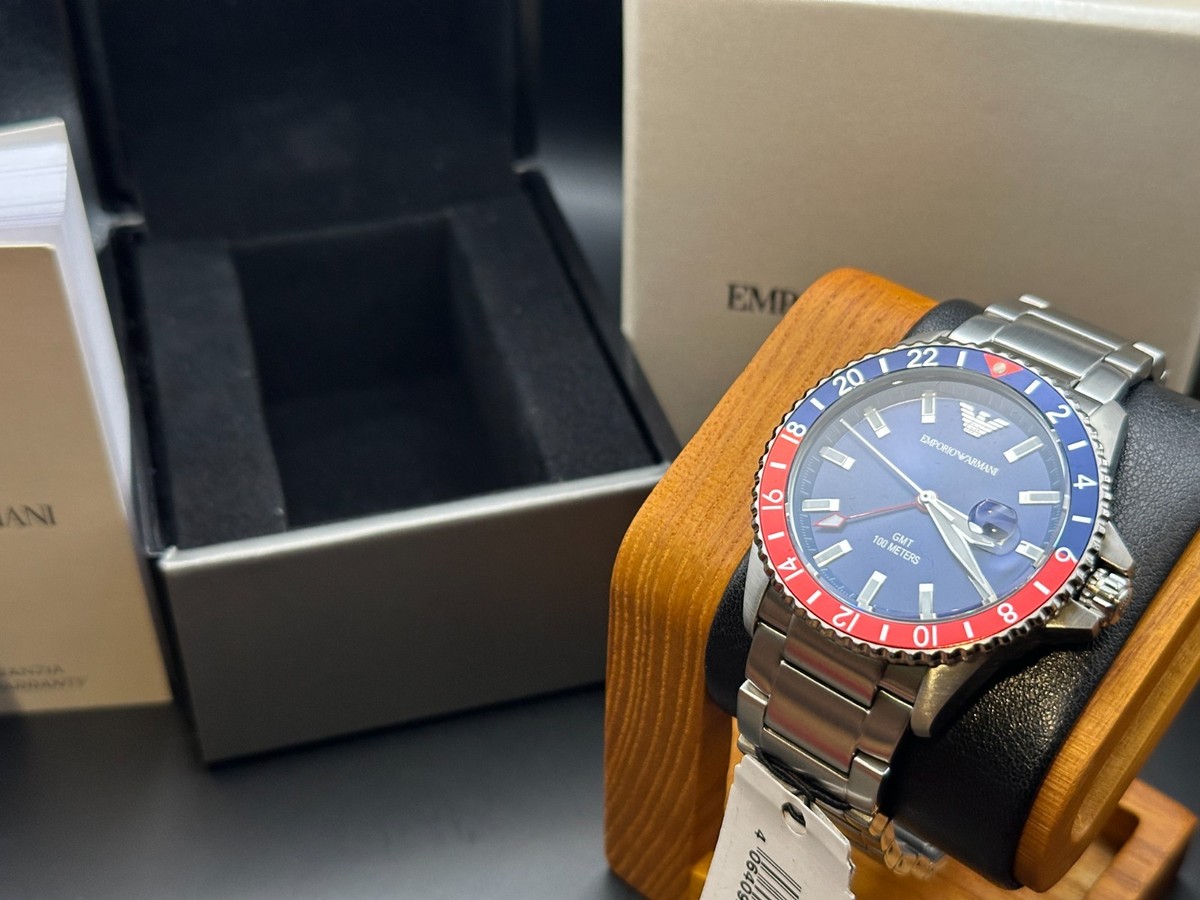 Emporio Armani World Explorer AR11590 Diver GMT | eBay